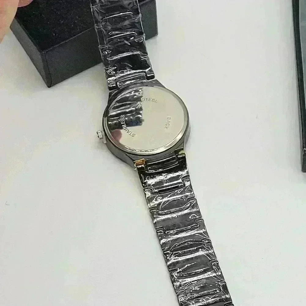 COPY - New 2022 Luxury Quartz Men Waterproof Wristwatch Gold Fashion Steel Stra…